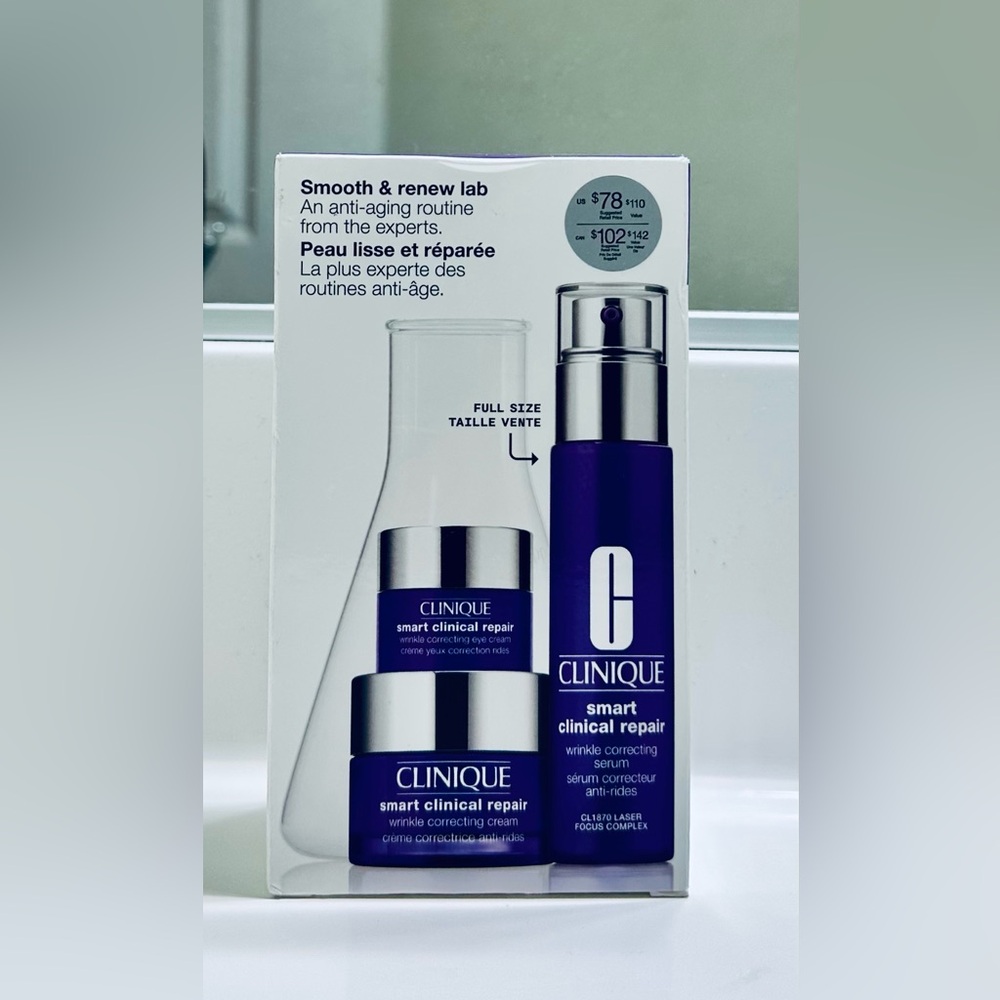 Clinique Purple Serum and Face Oil